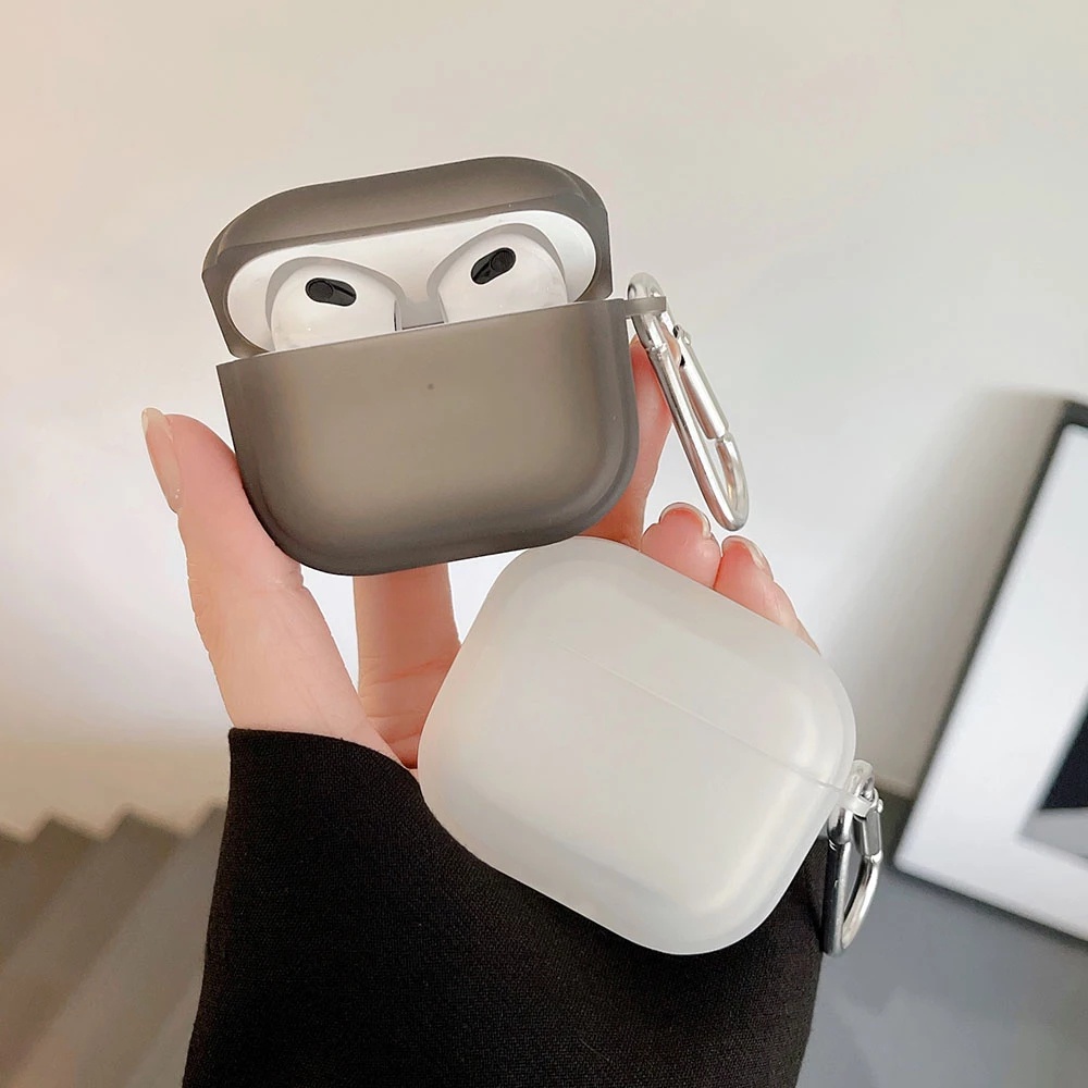 [พร้อมส่ง] เคสใช้สำหรับ Airpods Gen 2, Pro, Gen3 เคสซิลิโคน TPU  ขุ่น inpods i11 i12 TWS AirPods Pro