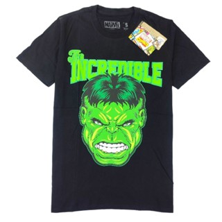 อก38-46นิ้ว เสื้อยืดเดอะฮัคล์ The Incredible Hulk ลิขสิทธิ์จาก Marvel