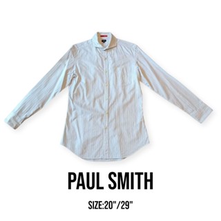 เสื้อเชิ้ตPaul smithแท้100% แบรนด์เนมแท้