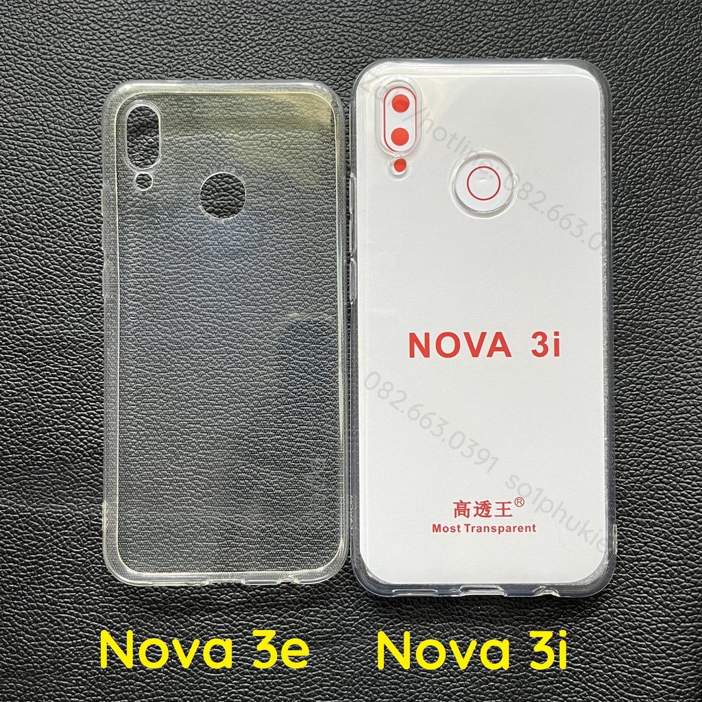 Huawei Nova 3i / Nova 3e / P20 Lite เคสซิลิโคนใสระดับพรีเมียม