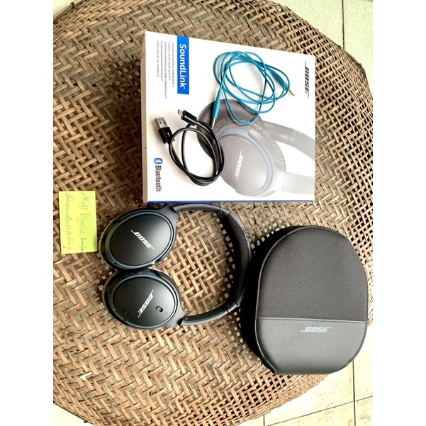 หูฟังBose SoundLink around-ear Wireless Headphones IIแท้มือสองพร้อมใช้แบตทนๆ