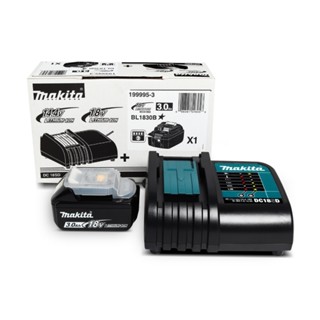 MAKITA MP199995-3 ชุดแบตเตอรี่ 18 V 3.0Ah x 1 + แท่นชาร์จ x 1