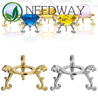 Needway ฐานวางไข่คริสตัลบอล โลหะ สําหรับตกแต่งโต๊ะ