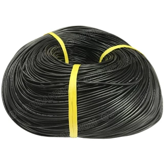 [ 5เมตร ] DC2464-22AWG สายไฟคู่ DC 22awg เบอร์ 22 สายไฟ DC ดำแดง สายไฟคู่ ดำแดง หุ้มฉนวนดำ 2464 80 300V VW-1 80°C 300...
