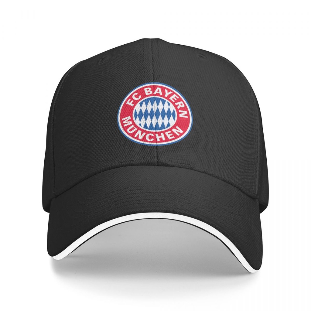 มีจําหน่าย Bayern Munchen fc โลโก้เบสบอลหมวกผู้ชายผู้หญิงแฟชั่นหมวกโพลีเอสเตอร์ Unisex Snapback กีฬา