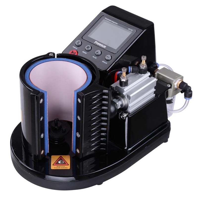 New Ariival ST-110 Pneumatic Mug Heat Press Machine Sublimation Printer 2D Digital Thermal Mug Printing Machine #8
