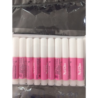 กราวติดเล็บ 486Nail Glue หลอดสีชมพู