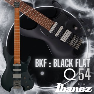 Guitar Ibanez Q series รุ่น Q54 BKF : Black Flat มาพร้อมกระเป๋า w/Bag