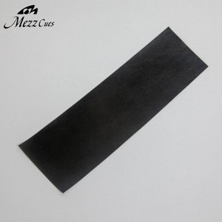 เมซซ์ อะไหล่หนังหุ้มด้ามไม้คิวเนื้อเรียบนุ่ม สีดำ Mezz Cue Leather Wrap - Black Soft Smooth