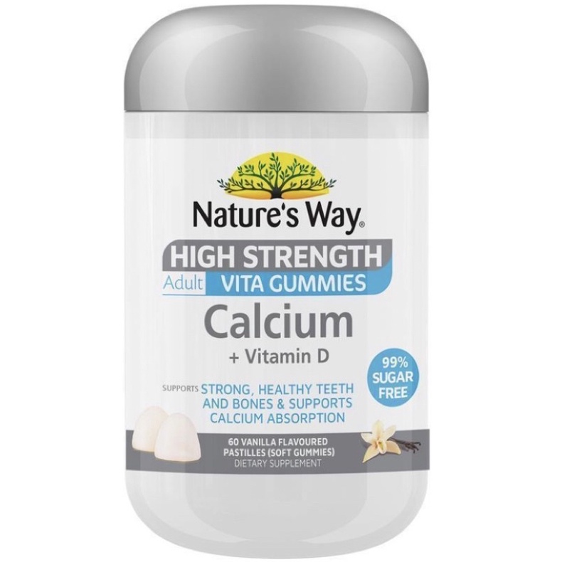 Nature's Way สูตร Calcium + Vitamin D