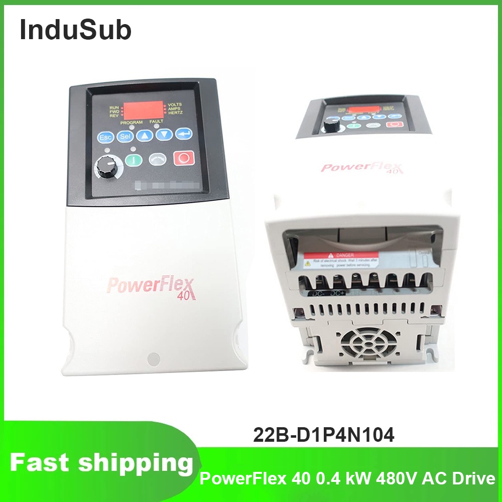 22B-D1P4N104 PowerFlex 40 0.4 kW 480V ไดรฟ์ AC 22BD1P4N104 ใหม่