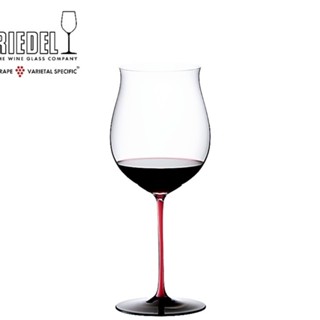 ออสเตรีย RIEDEL Li Duo ถ้วยคริสตัลเป่าด้วยมือ โบว์ผูกโบว์สีดำ ก้านแป้ง บอร์โดซ์ แก้วไวน์แดงเบอร์กันดี