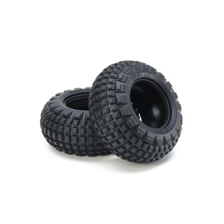 [ชุดแต่งรถบังคับ] TAMIYA 54953 OP.1953 ST Block Front Bubble Tires (Soft/2pcs.) ชุดแต่งทามิย่าแท้ rc