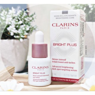 🌟เซรั่มลดฝ้ากระสุดปัง+ผิวขาวใส🌟Clarins​ Bright Plus Advance brightening dark spot - targeting serum 7ml.❇️✨