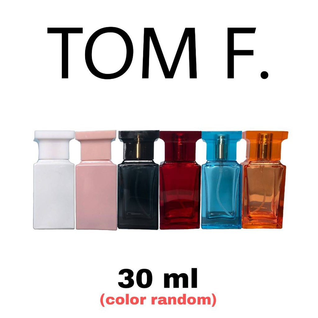 ขวดน้ำหอมสเปรย์ รุ่น Tomford ทอมฟอร์ด (ขวดเปล่า) 30 mlสุ่มสี ชมพูขาว