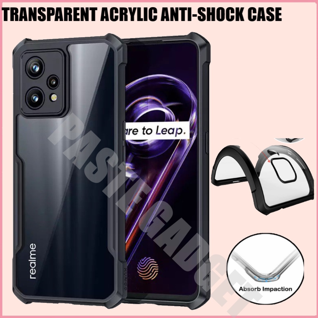 Realme P4X P4 Power Lite 11X 5G 11 10 Pro Plus XT 2 3 C65 Narzo 50 50A Prime 50iโปร่งใสShookหลักฐานก