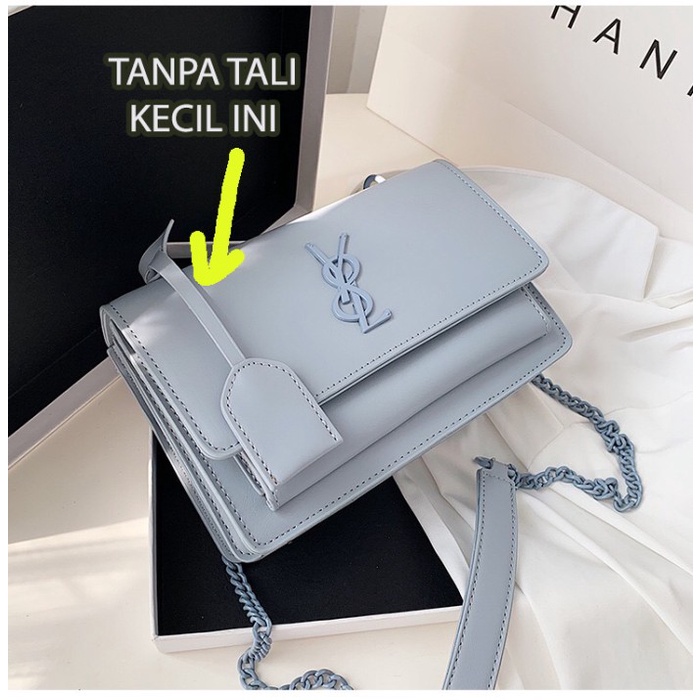 กระเป๋าสตรี ล่าสุดนําเข้ากระเป๋าสะพายผู้หญิงวัสดุหนัง PU พรีเมี่ยม [SL50] - Bru No Strap Kcl ใหม่ล่า