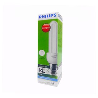 หลอดประหยัด PHILIPS E-SAVER 14 วัตต์ COOLDAYLIGHT