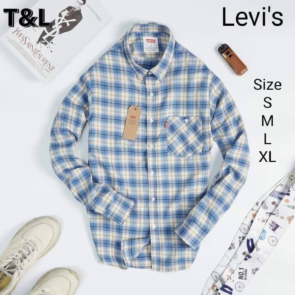 levi's เสื้อเชิ้ตแขนยาว