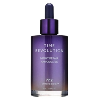 Missha Time Revolution Night Repair Ampoule 5X 2.35 fl.oz / 70 มล. (วันหมดอายุ: 2026.05)