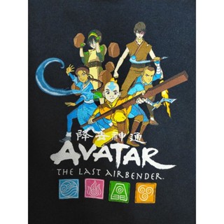 เสื้อยืด มือสอง ลายการ์ตูน AVATAR อก 46 ยาว 30