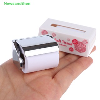 Newsandthen 1/12 Dollhouse Miniature Tissue Paper Roll Bathroom Decoration Accessories Nice