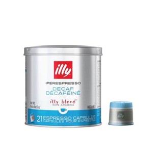 แคปซูล กาแฟ เดแคฟเฟอิน ILLY 21 แคปซูล DECAFFEINATED COFFEE CAPSULE ILLY 21CAP