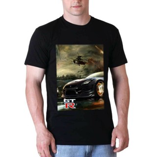 เสื้อยืดผ้าฝ้าย Yuanl5 {พร้อมส่ง เสื้อยืดผ้าฝ้าย 100% พิมพ์ลาย Nissan Gtr Racing โอเวอร์ไซซ์ ไซซ์ XS-4xl สําหรับผู้ชาย ข