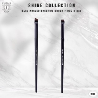 SLIM-ANGLED EYEBROW BRUSH • DUO 2 pcs // แปรงเขียนคิ้ว