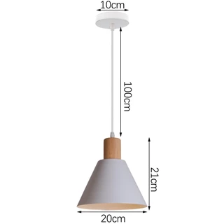 Nordic ไม้จี้ไฟ Vintage โมเดิร์น LED โคมไฟแขวนสำหรับห้องนั่งเล่นห้องครัวบ้าน Loft อุตสาหกรรม Decor โคมไฟ