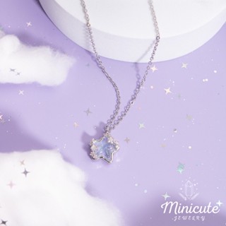 พร้อมส่ง🌈 Minicutejewelry สร้อยคอเงินแท้ 925 คอลเลคชั่น Magic Stone หินเปลี่ยนสี เครื่องประดับเงินแท้ จี้เงิน สร้อยคอ