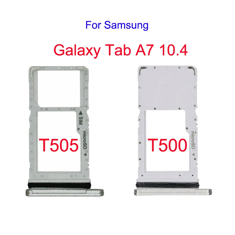ที่วางถาดซิมการ์ดสําหรับ Samsung Galaxy Tab A7 10.4 T500 T505