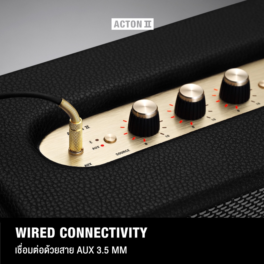 MARSHALL Acton III Cream -  รับประกัน 1 ปี + ส่งฟรี - ลำโพงบลูทูธ ลำโพง marshall ลําโพง bluetooth