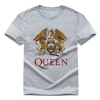 เสื้อยืดผ้าฝ้ายพิมพ์ลาย Yuanl5 {พร้อมส่ง เสื้อยืดผ้าฝ้าย 100% พิมพ์ลายวงร็อค Queen Heavy Rock พลัสไซซ์ XS-4xl สําหรับผู้