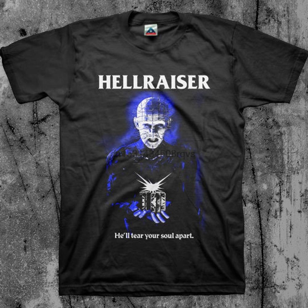 เสื้อยืด พิมพ์ลายภาพยนตร์ Hellraiser (1987)