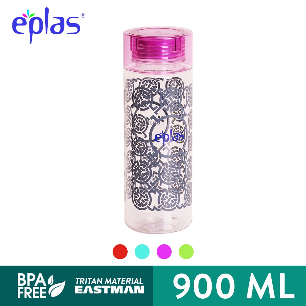 Eplas ขวดน้ําใส ปลอด BPA (900 มล.)
