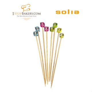 Solia VO10250 Cube skewer PVC BOX 120 mm 100 pcs. ราคา 400 บาท