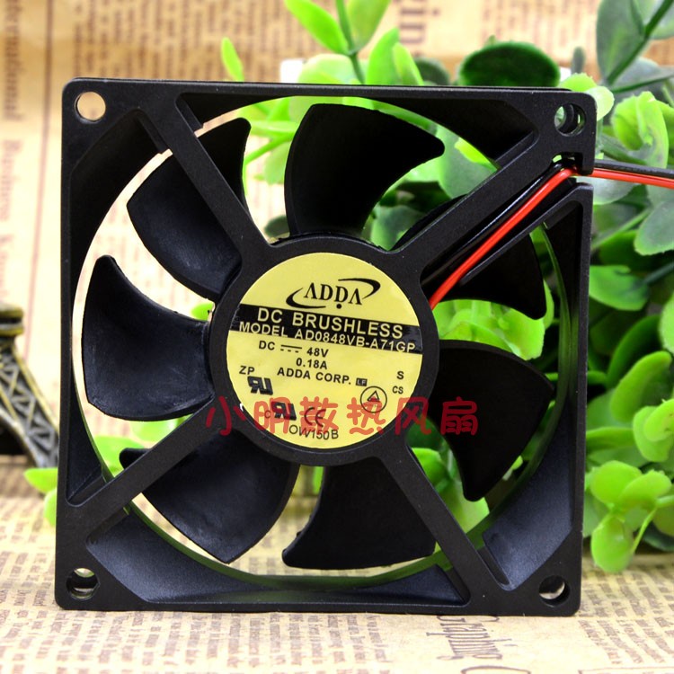 SZ AD0848VB-A71GP 8CM 8025 48V 0.18A R พัดลม