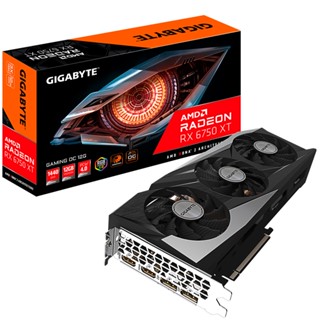 VGA (การ์ดแสดงผล) GIGABYTE Radeon RX 6750 XT GAMING OC 12G ประกัน 3 ปี