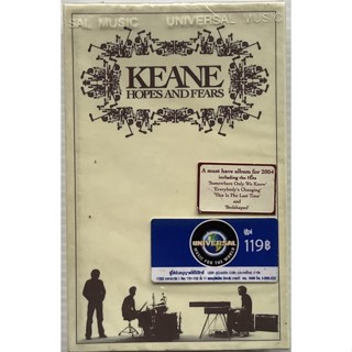 Cassette Tape เทปคาสเซ็ตเพลง Keane อัลบั้ม Hopes And Fears ลิขสิทธิ์ ซีล