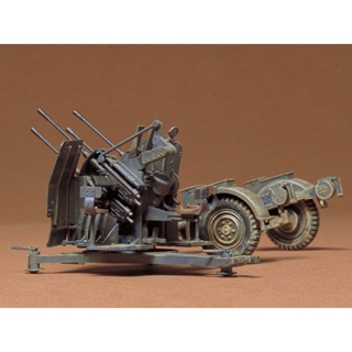 [ชุดโมเดลสเกลประกอบเอง] TAMIYA 35091 1/35 GER. 2cm FLAKVIERLING 38 โมเดลทามิย่าแท้ model