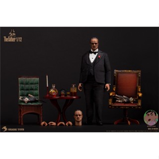 SHARK TOYS 1/12 The Godfather Vito Andolini Corleone Action Figure