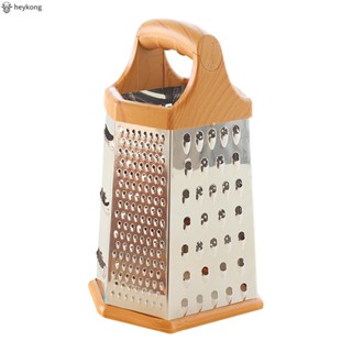 Kitchen Stainless Steel 6-Sided Box Grater Vegetable Cheese Slicer Shredder 6-Sided Box Grater Cheese Slicer Shredder Stainless Steel 6-Sided Vegetable Cheese Kitchen