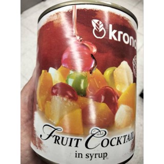 Kronos Fruit Cocktail In Syrup ฟรุตคอกเทล ในน้ำเชื่อม 820กรัม ราคาพิเศษ