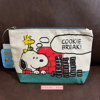 กระเป๋า Snoopy ลาย Cookie Break ! ขนาด 19.5 x 13 x 5 ซม.