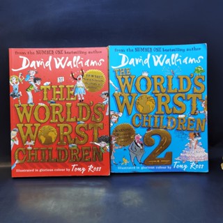 The Worlds Worst Children 1-2 - Tony Ross หนังสือมีคราบน้ำ