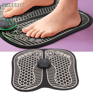 Pisces317 Electric Foot Massage Pad Heating Micro Current Folding Portable USB Massager Mat For Gym Travel