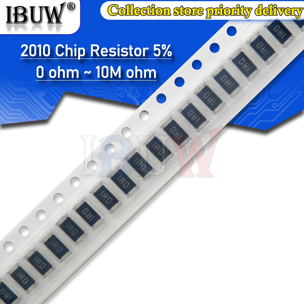 50PCS 2010 5% 3/4W ตัวต้านทานชิป SMD 2.7K โอห์ม