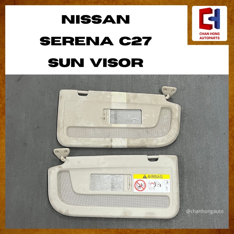 Nissan Serena C27 ที่บังแดด/บังแดด [มือสอง]