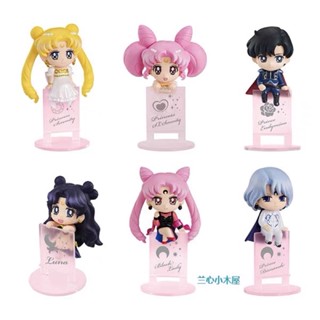 เซ็ต 6 โมเดล เซเลอร์มูน เกาะแก้ว เกาะสายชาร์จ sailormoon puttito